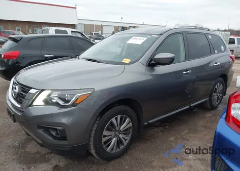 2018 Nissan Pathfinder Sl z USA, uszkodzony, nr VIN 5N1DR2MM7JC613387